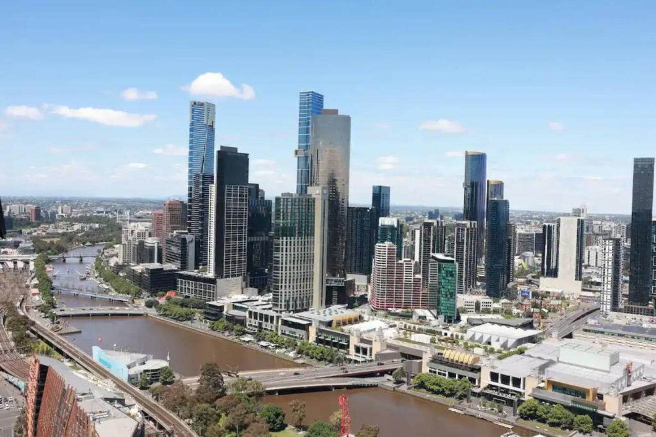 42D Stylish 2Br Apt Wcity View Nr Yarra River Crown Villa Melbourne Exteriör bild